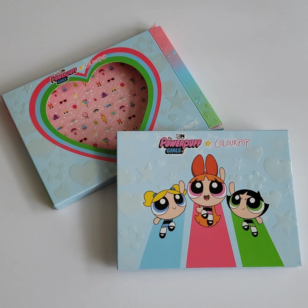 NEW Colourpop Powerpuff Girls Eyeshadow Palette